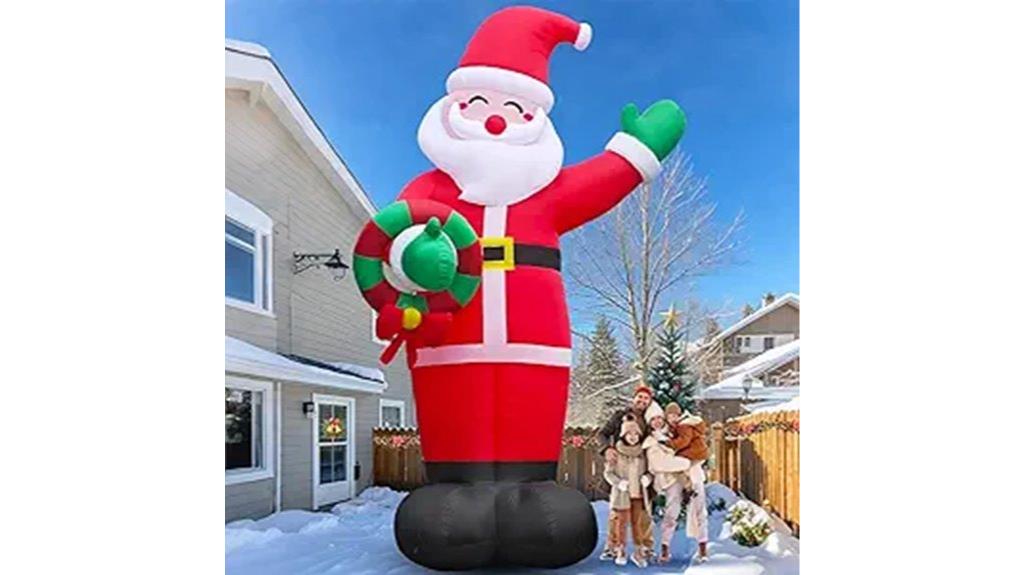 20 ft santa inflatable decor