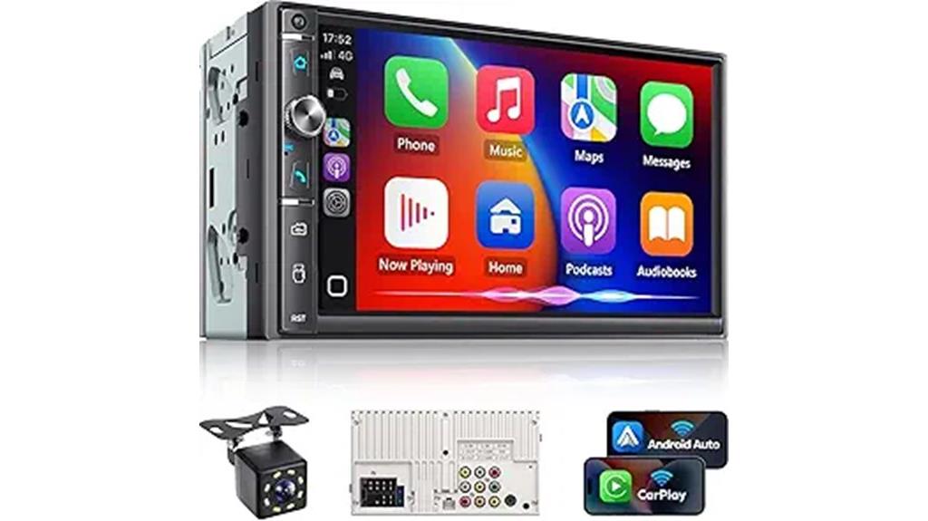7 inch hd touchscreen stereo
