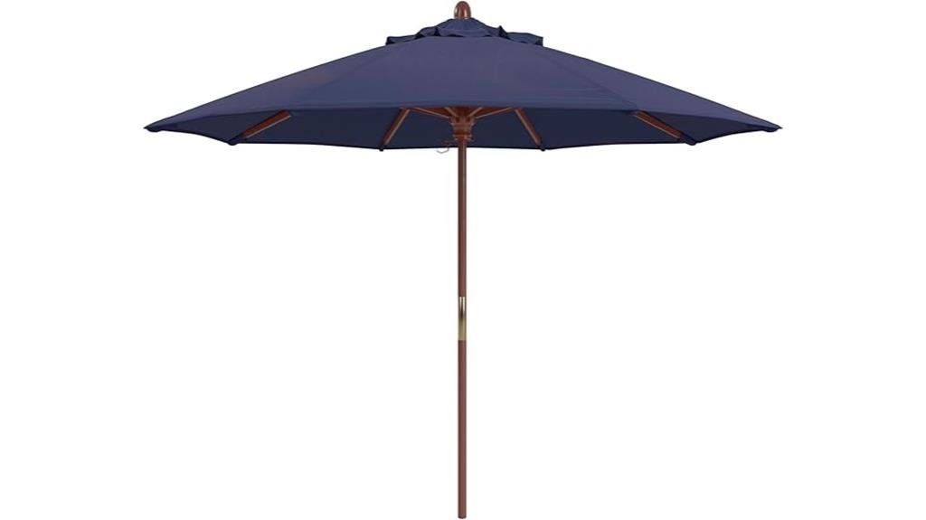 9 foot commercial patio umbrella