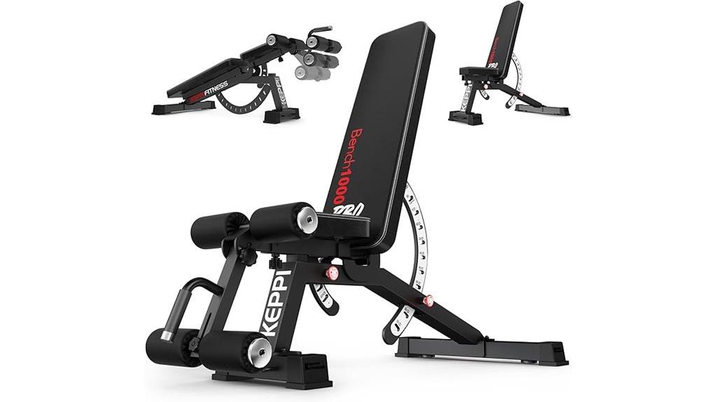 adjustable 1200lb weight bench