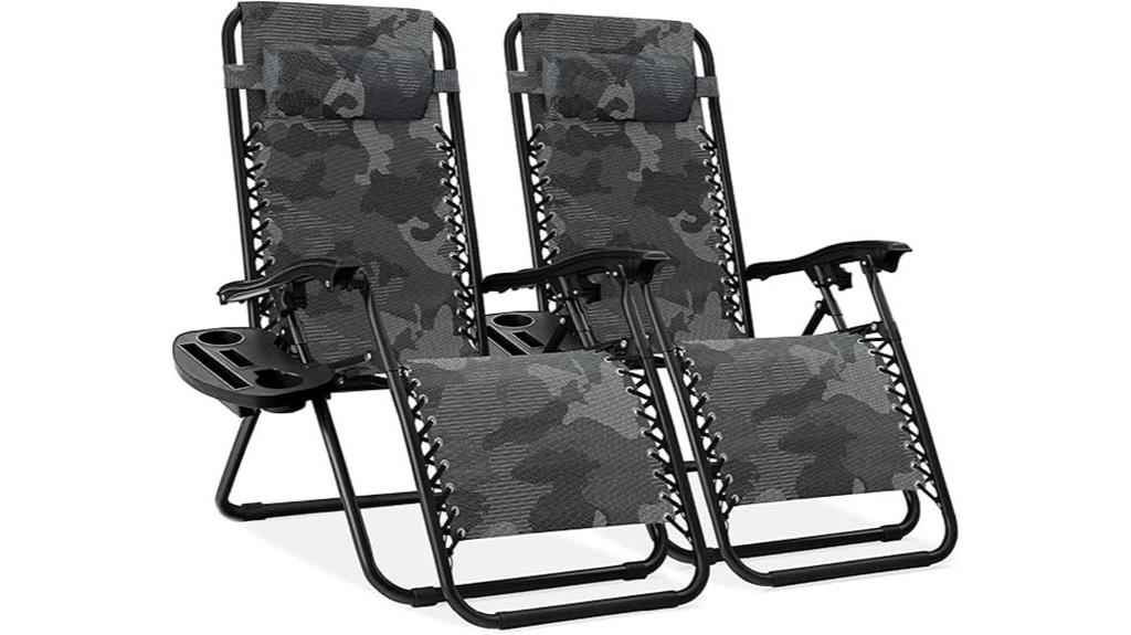 adjustable steel mesh loungers