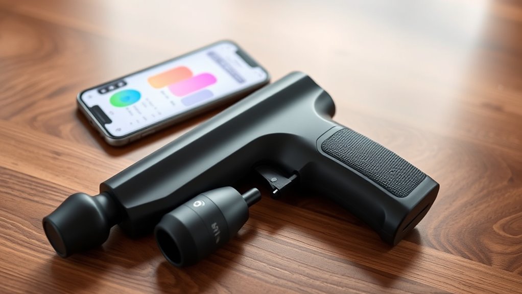 app enabled massage devices