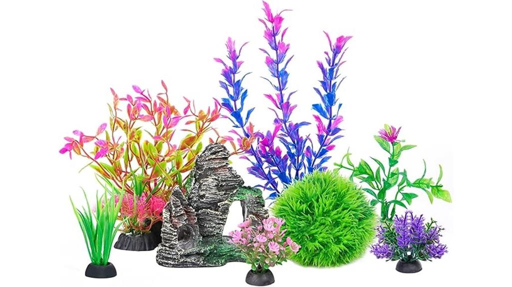 artificial plant and cave set