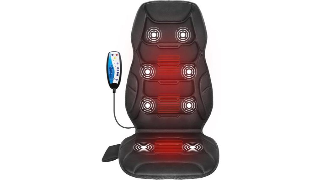 back massager with heat
