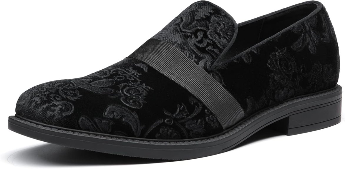bruno mens patent loafers