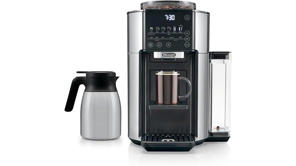 coffee maker with grinder