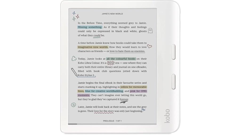 color e ink display