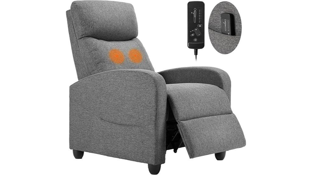 comfortable adult massage recliner