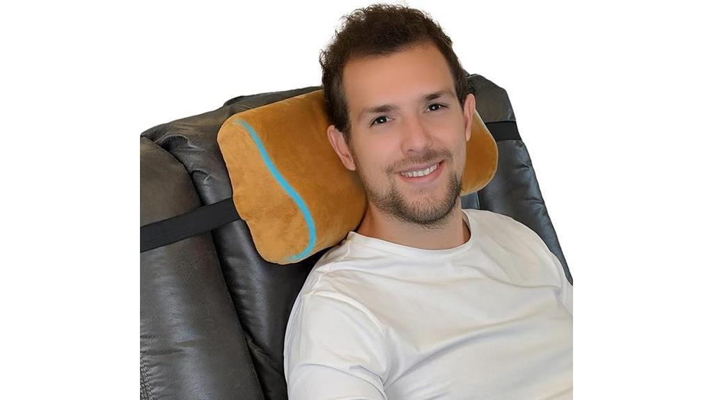 comfortable recliner neck support