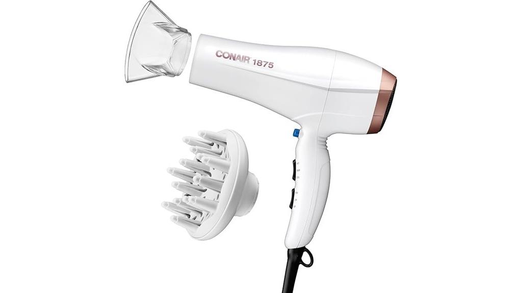 conair 1875w ceramic dryer