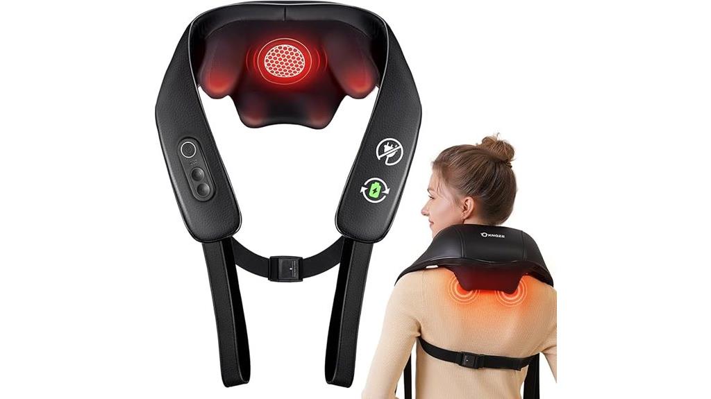 cordless heat neck massager
