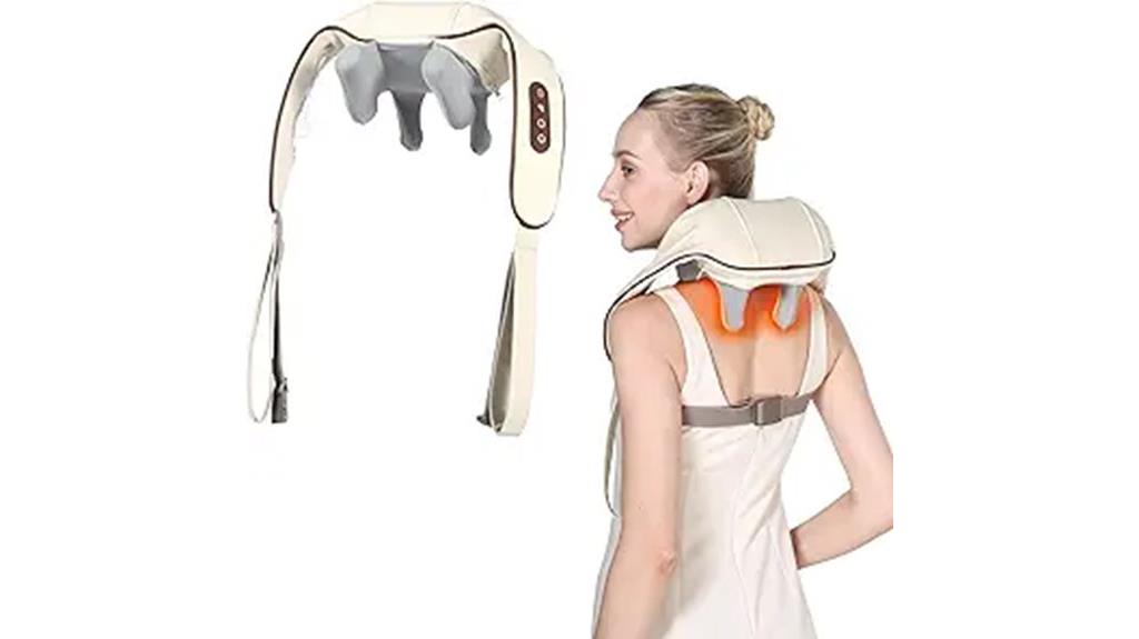 cordless heated neck massager
