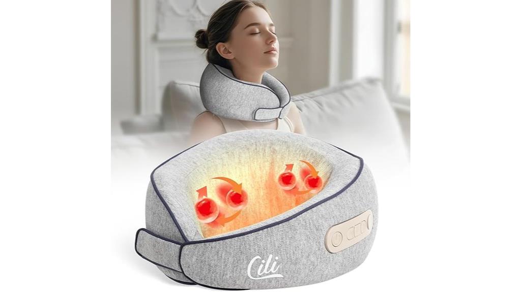cordless heated neck pillow