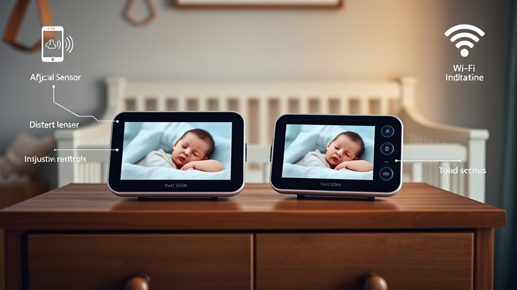 dual camera monitor considerations