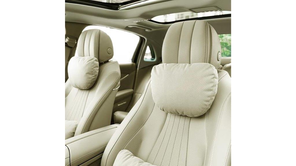 dual car neck pillows