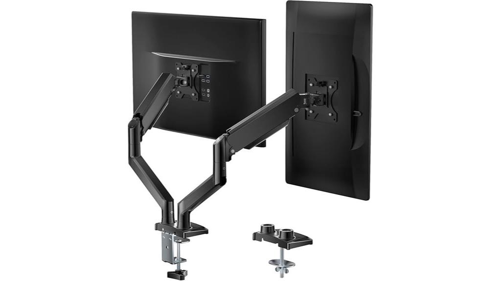 dual monitor stand 17 32 inches