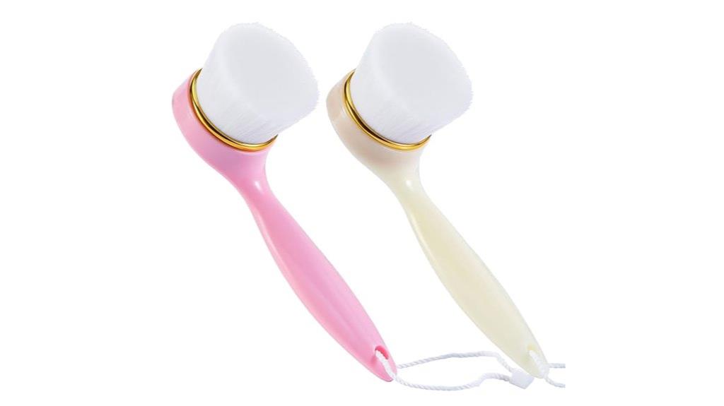 dual pack facial brushes
