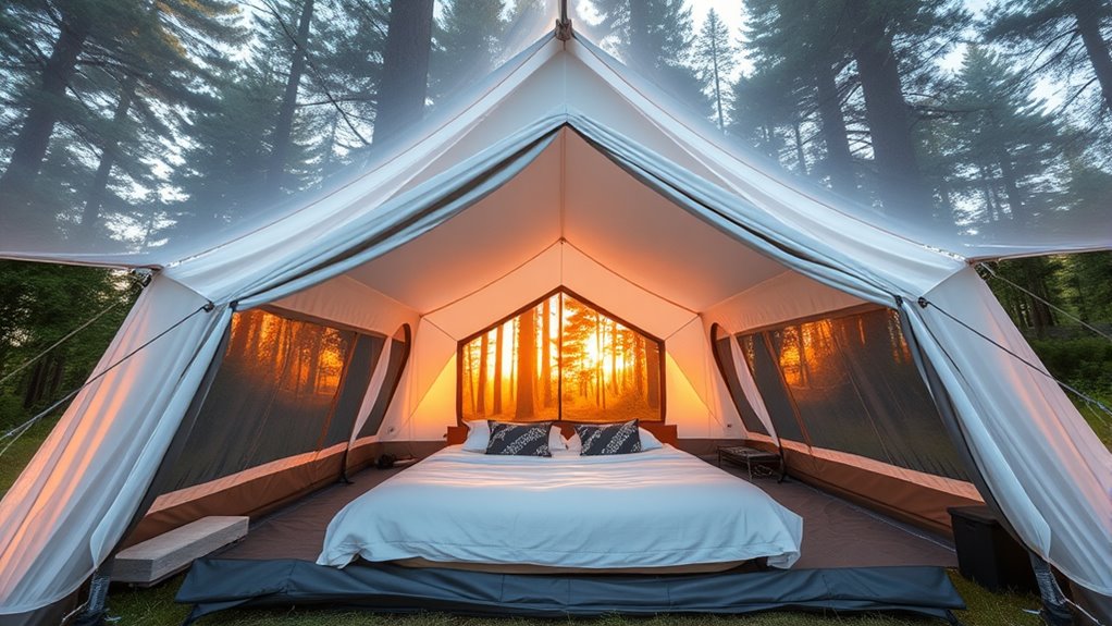 durable weatherproof spacious comfort