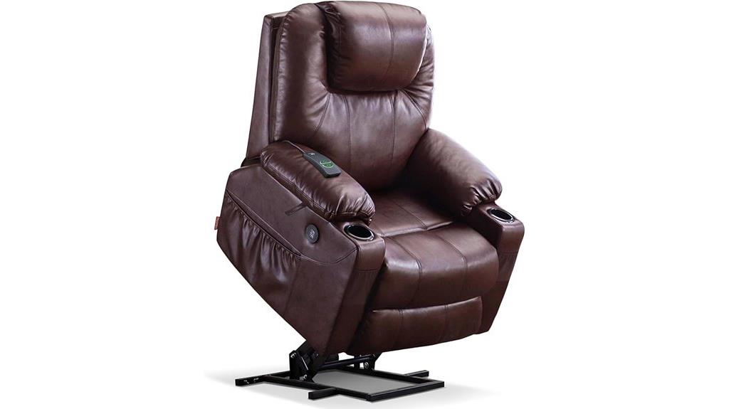 electric lift recliner with massage