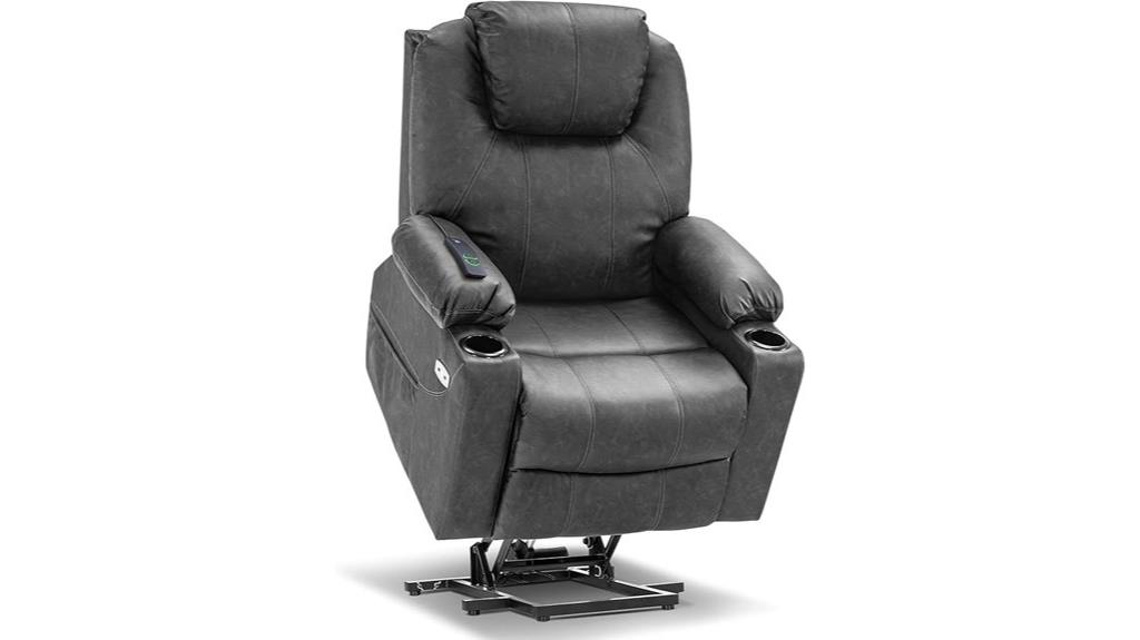 electric recliner with massage