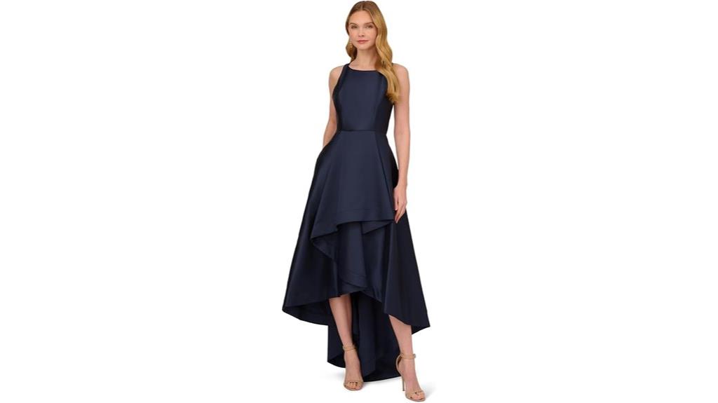 elegant high low gown