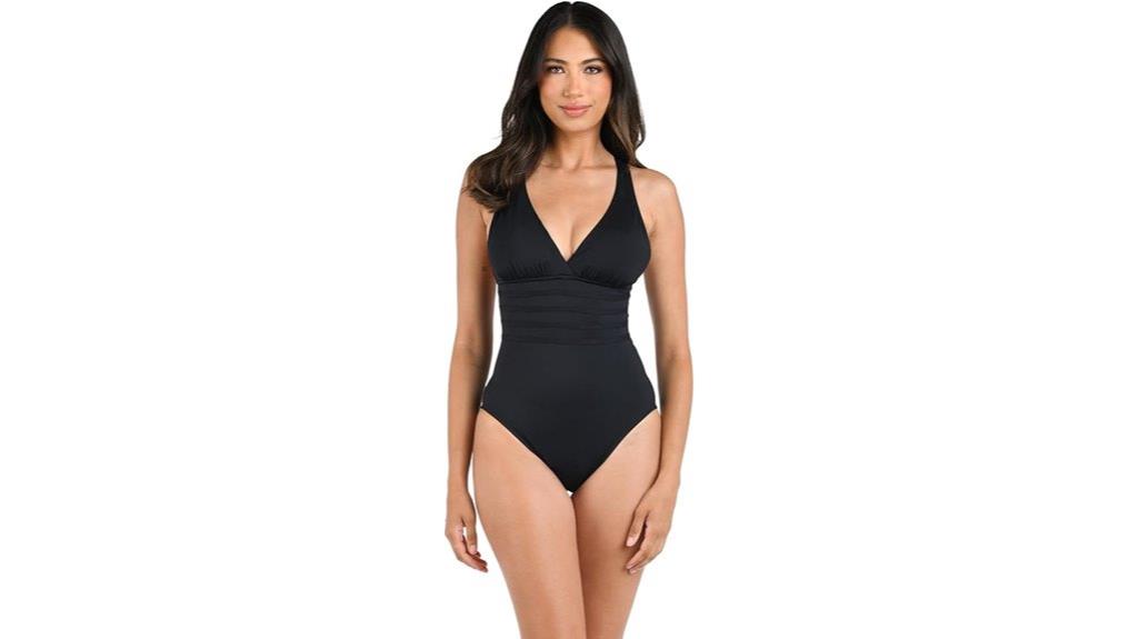 elegant white swimsuit design