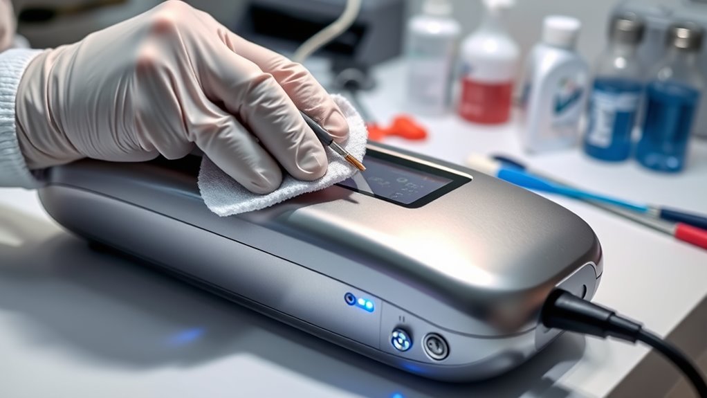 ensure proper device sterilization