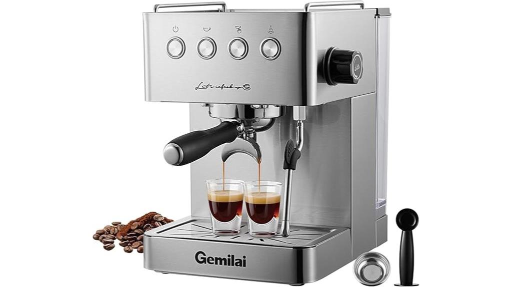espresso machine with frother