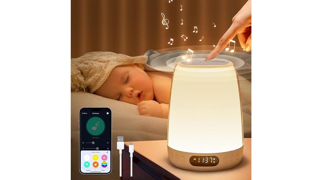 fire themed baby night light