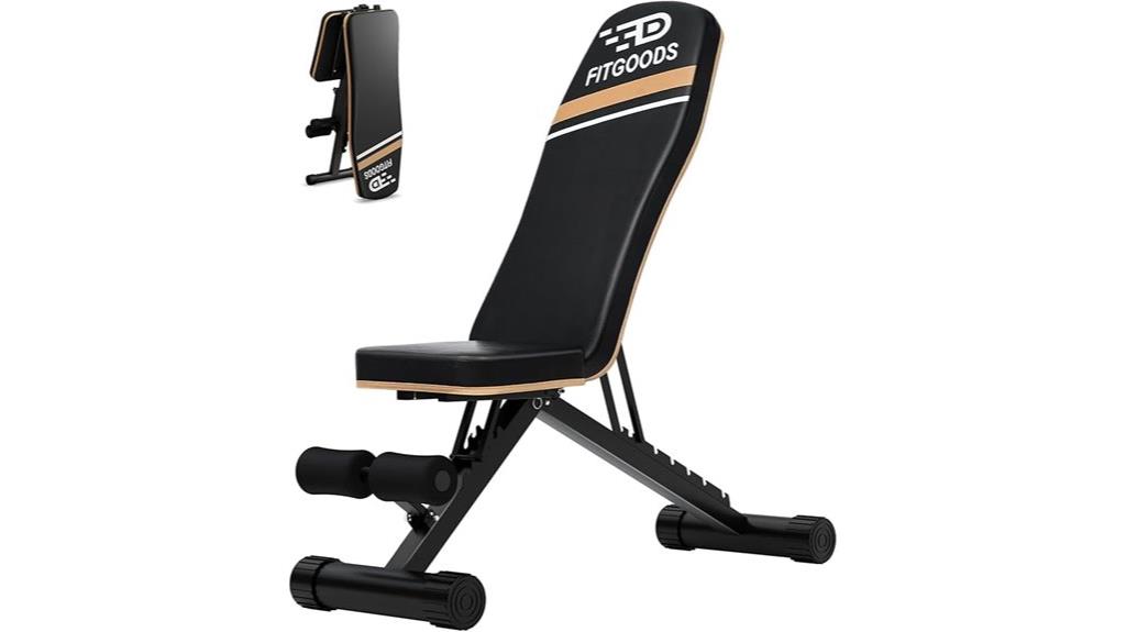 foldable assembly free bench