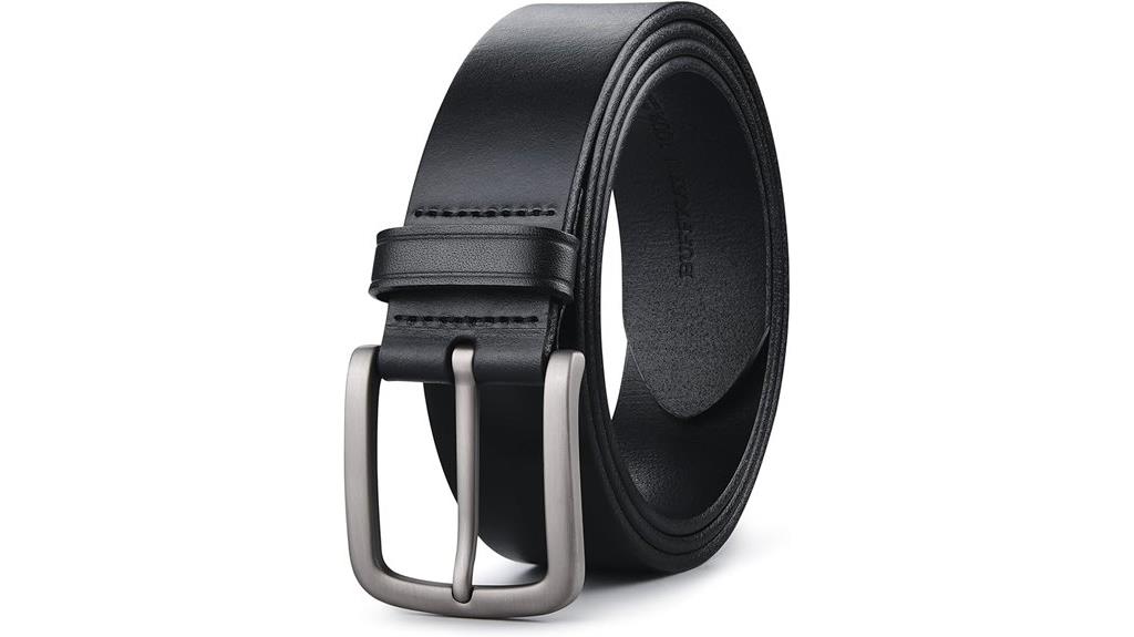 handmade leather belt