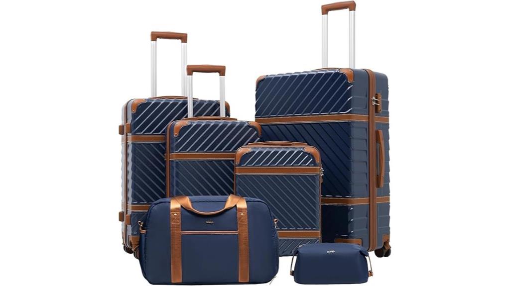 hardshell tsa luggage set