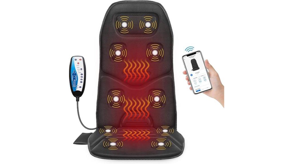 heated app controlled massager