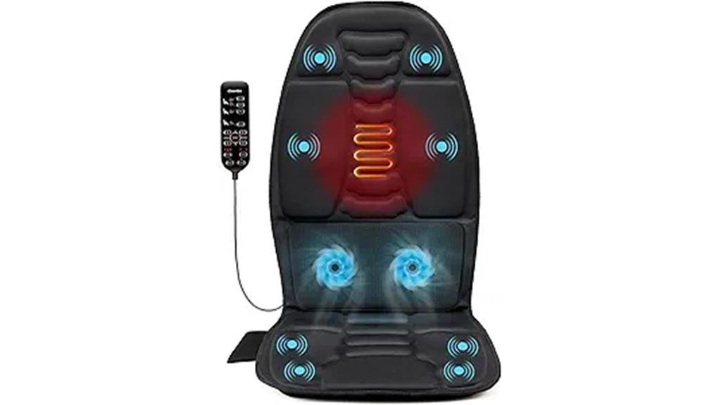 heated back massage pad
