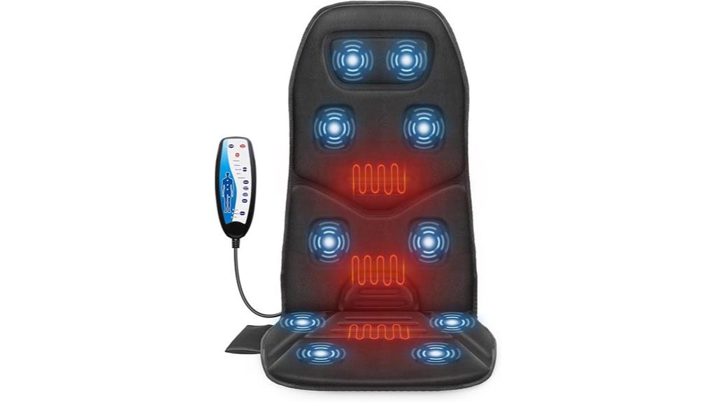 heated back massager