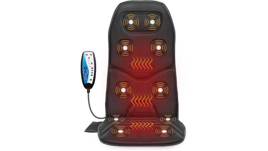 heated back massager