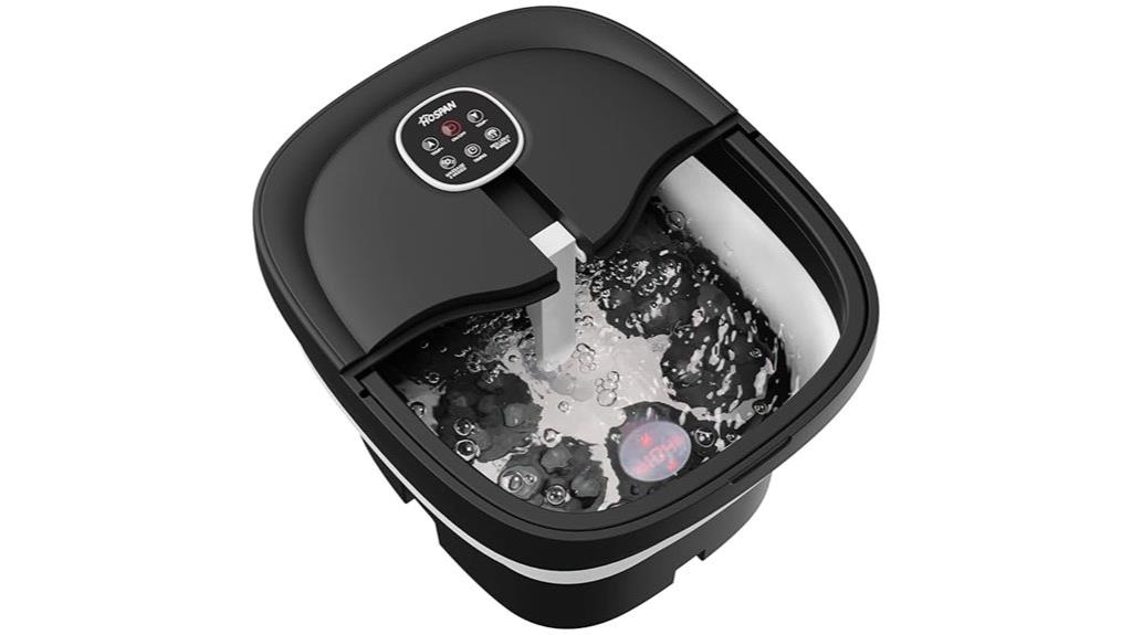 heated bubble shiatsu spa