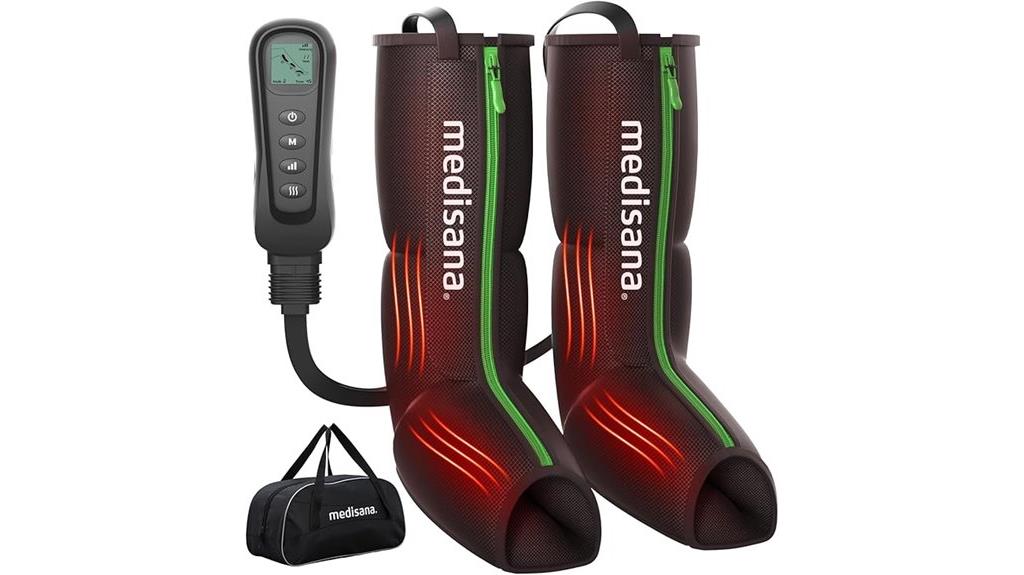 heated leg massage devices
