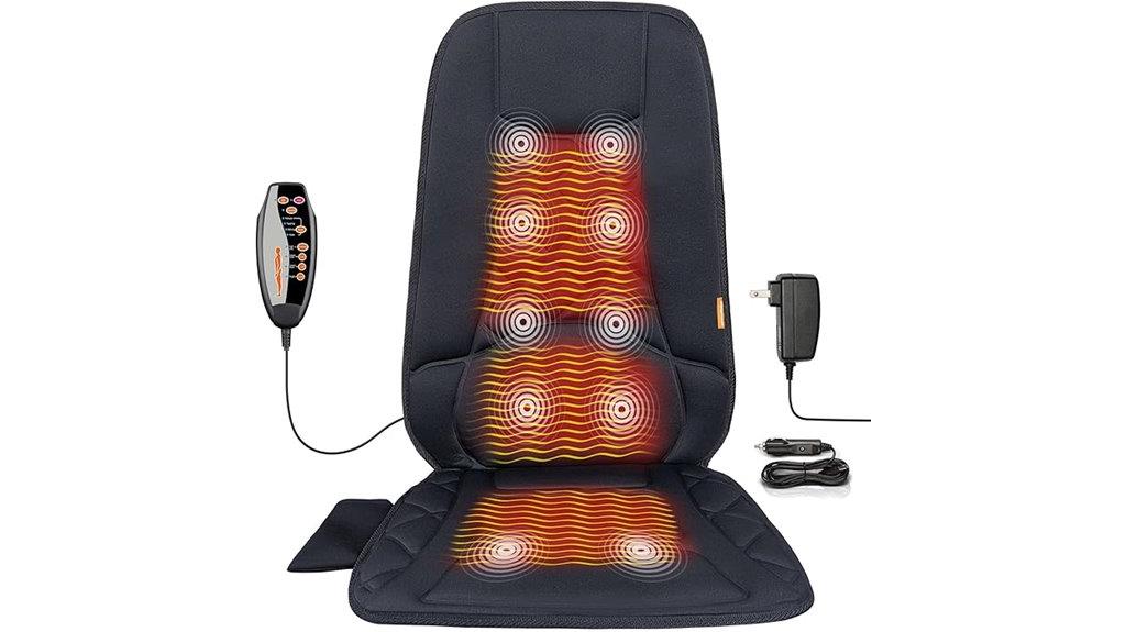 heated massage seat cushion