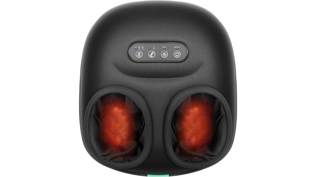 heated rolling foot massager