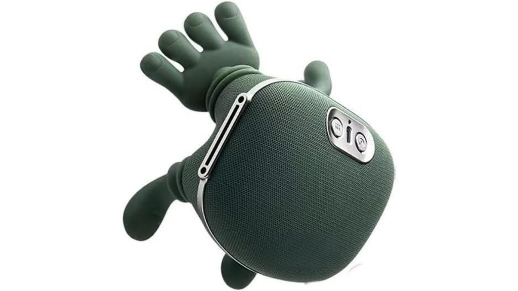heated shiatsu kneading massager