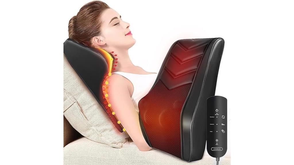 heated shiatsu neck massager