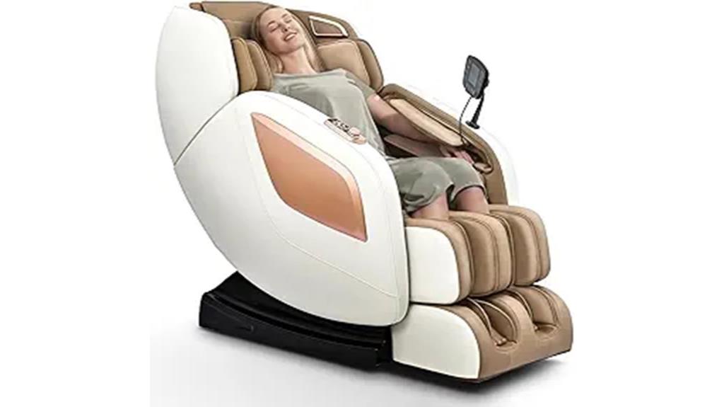 heated zero gravity shiatsu