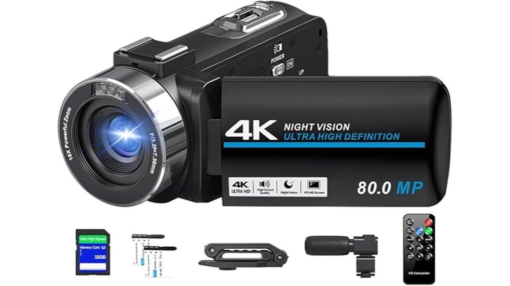 high resolution 4k video camera