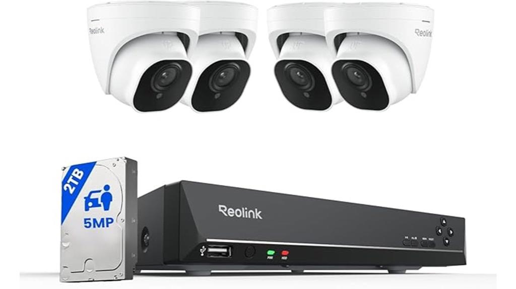high resolution 8 channel security