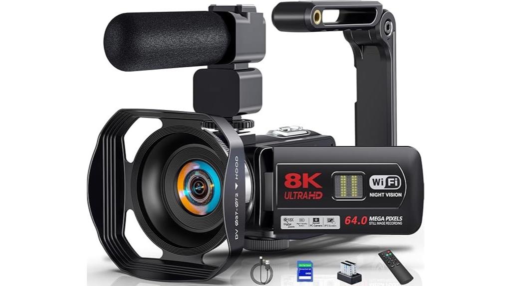 high resolution night vision camcorder