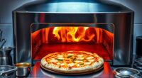 high temperature pizza ovens