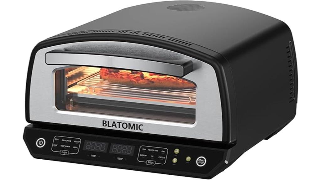 indoor touch screen pizza oven