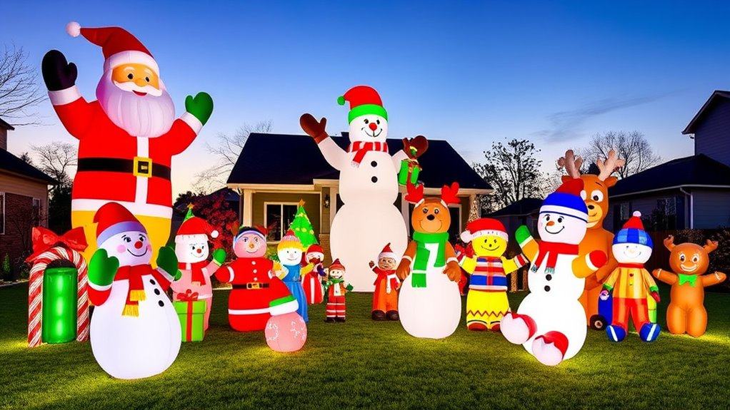 inflatable size weather stability