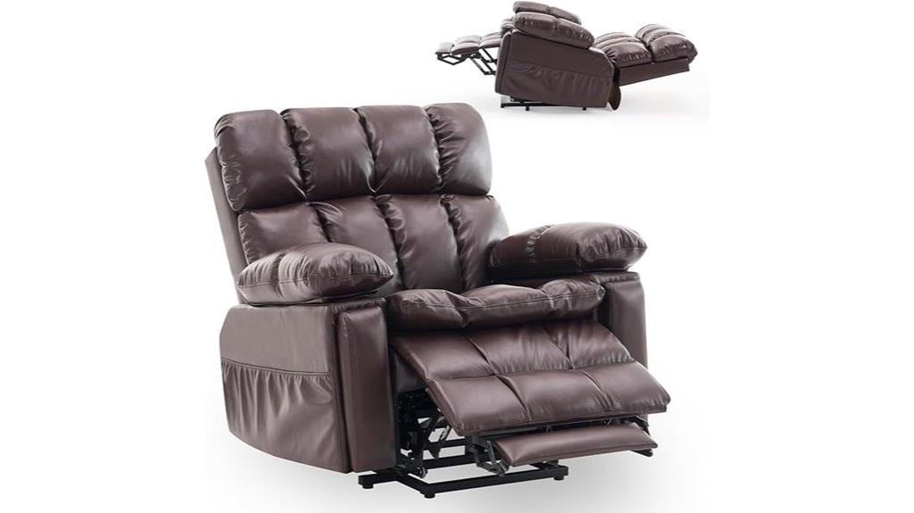 large dual motor recliner